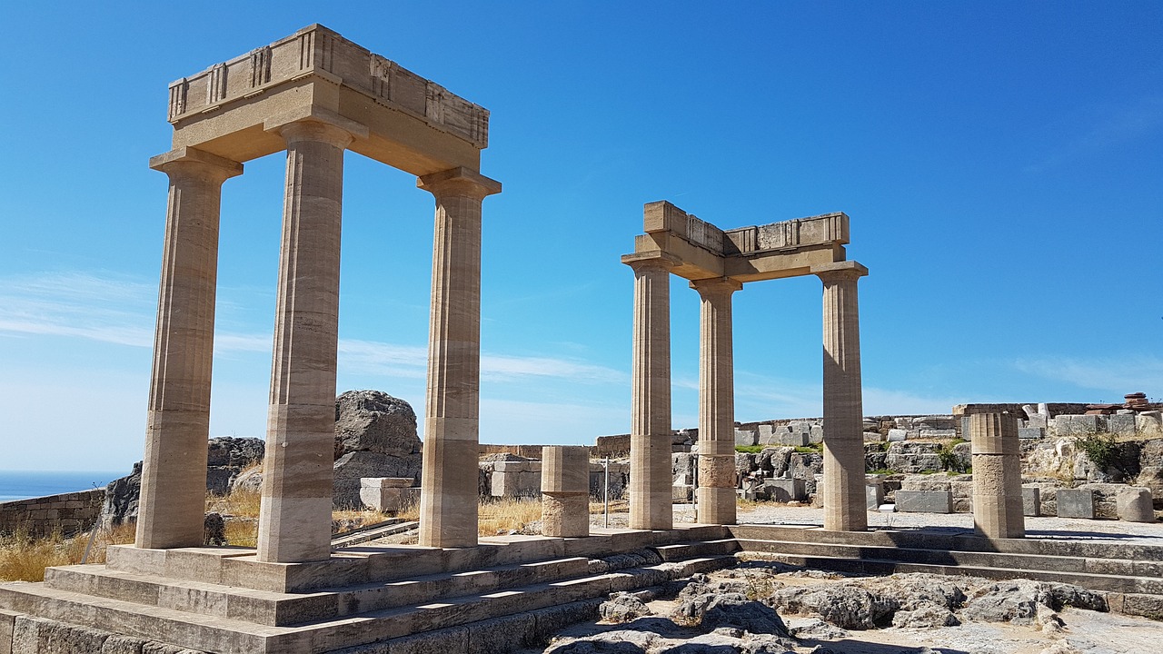 rodi acropoli lindos grecia storia