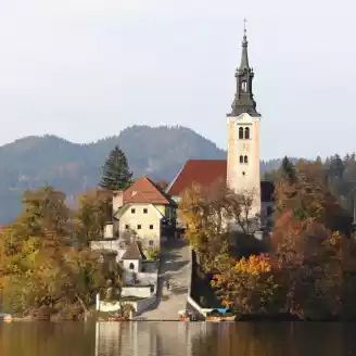 Chiesa sul lago di Bled