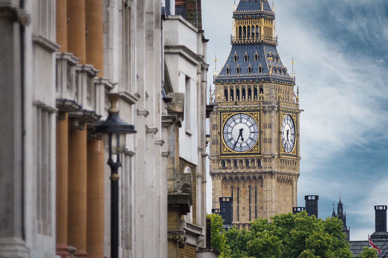 big ben tower london england city