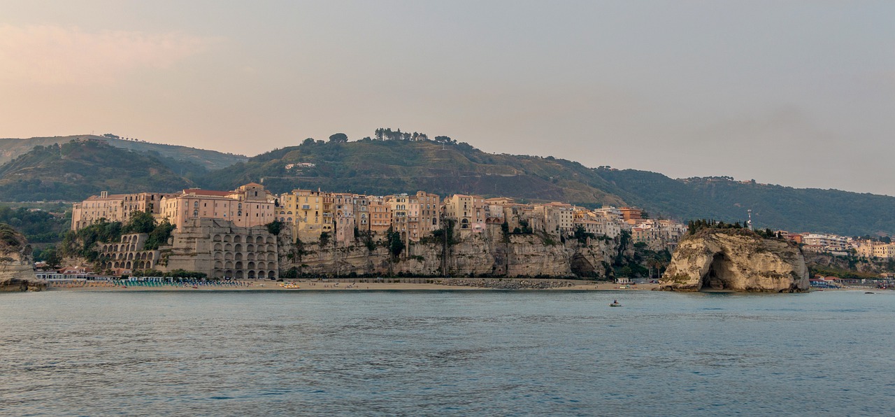 Vista di Tropea dal mare