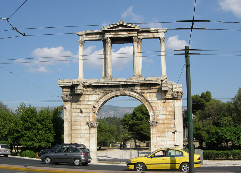 hadrian arch athens 01 jpg