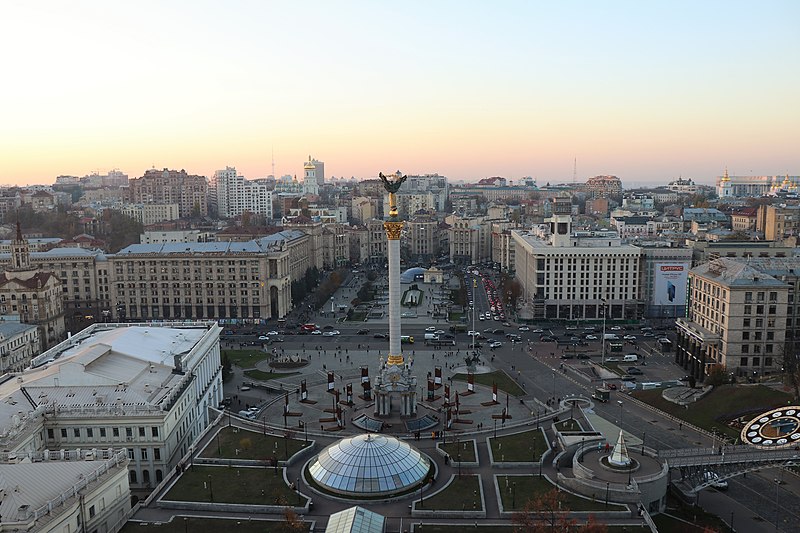 maidan nezalezhnosti piazza kiew