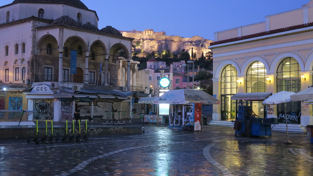 monastiraki square athens