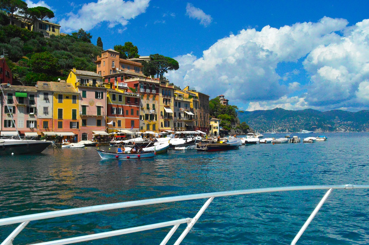 Barche a Portofino